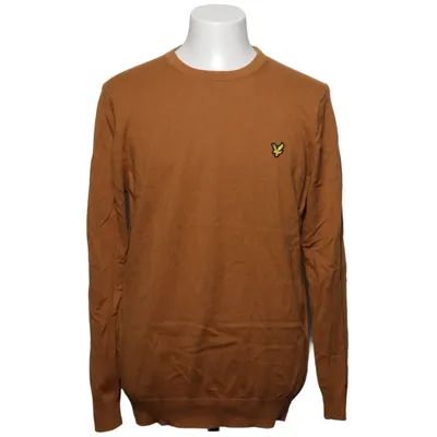 Sweater (Brown) from Lyle & Scott Cotton, Wool