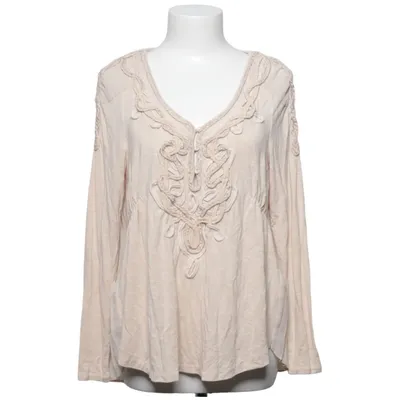Blus (Beige) från Gustav Elastan, Polyester, Silke, Viskos