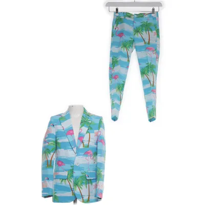 Suit (Blue, Multicolored) from Opposuits Polyester