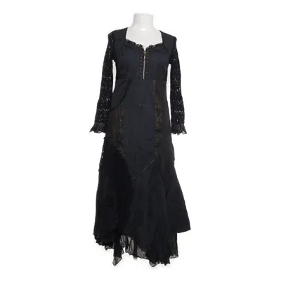 Dress (Black) from Crisca Metallic fiber, Polyamide, Polyester