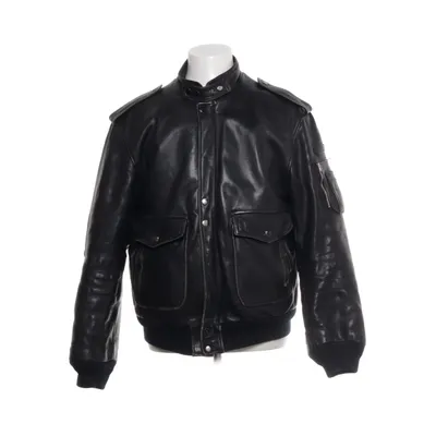 Leren jack (Zwart) van Hein Gericke Leer, Polyester