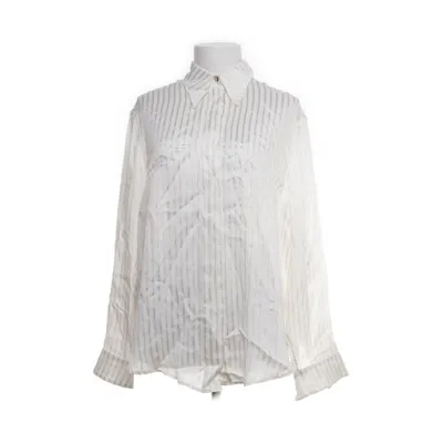 Skjorte (Hvid, Flerfarvet) fra Wood Wood Silke, Viscose
