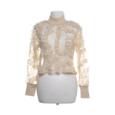 Top (Beige) from Shk Elastane, Polyester