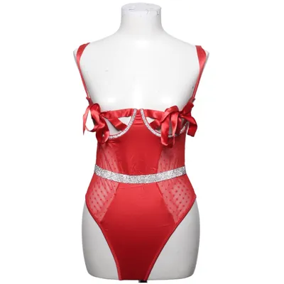 Body (UNWRAP ME LUXE CROTCHLESS BODY) van Ann Summers Elastaan, Polyamide, Polyester