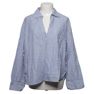 Skjorta (Blå, Vit) från H&M Bomull, Viskos