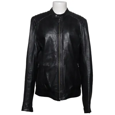 Leren jack (Biker 933) van Goosecraft Leer, Polyester