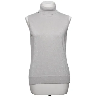 Slipover (Silver) from Cable & Gauge Cotton, Metallic fiber, Polyester