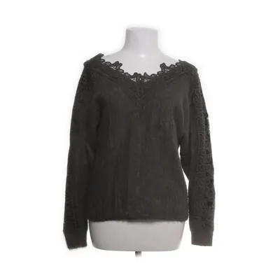 Sweater (Green) from Shk Polyester, Wool