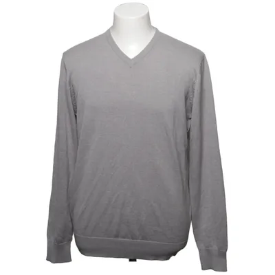 Pullover (Grijs) van John F Kay Katoen