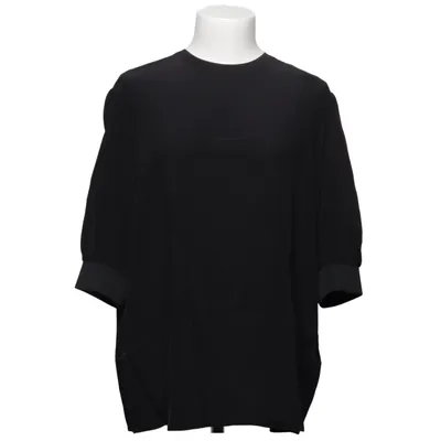 Bluse (Sort) fra Lilysilk Silke