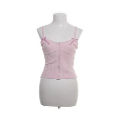 Crop top (Rosa) från FB Sister Knitwear Polyamid, Viskos