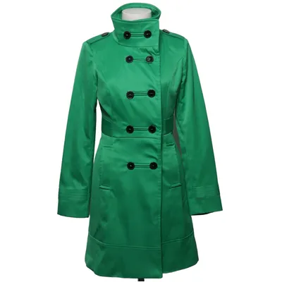 Trenchcoat (Grün) von Chicet Jeune Polyester