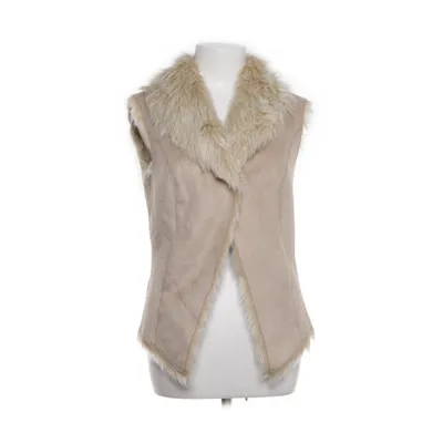 Vest (Beige, White) from Laura Scott Acrylic, Polyester