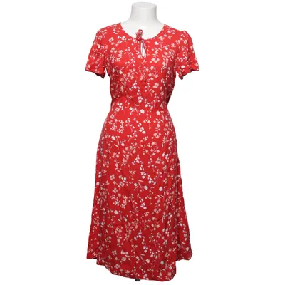 Kjole (Rød, Hvid) fra Bonprix Collection Viscose