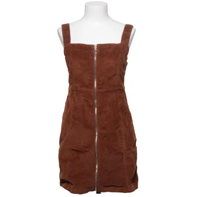 Robe salopette (Marron) de Denim Co Coton, Élasthane