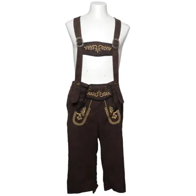 Lederhosen (Brun) fra California Costumes Polyester