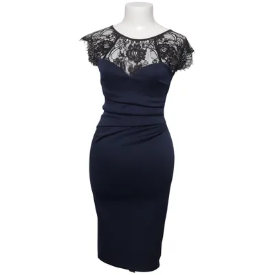Cocktail dress (Blue, Black) from Lipsy London Elastane, Polyamide, Polyester