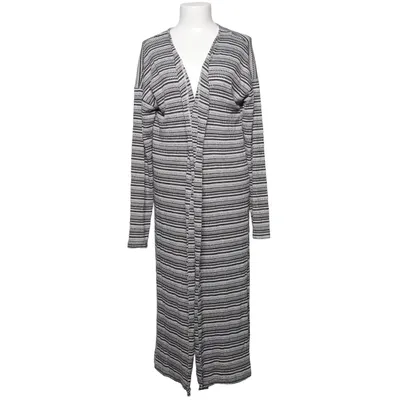 Strickjacke (Schwarz, Weiß) von Bobeau Elasthan, Metallfaser, Polyester, Viskose