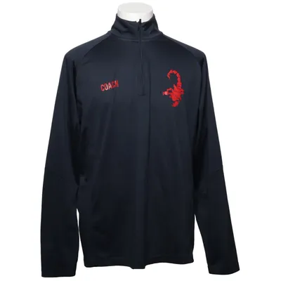 Trainingstop (Rood, Zwart) van Clique Polyester