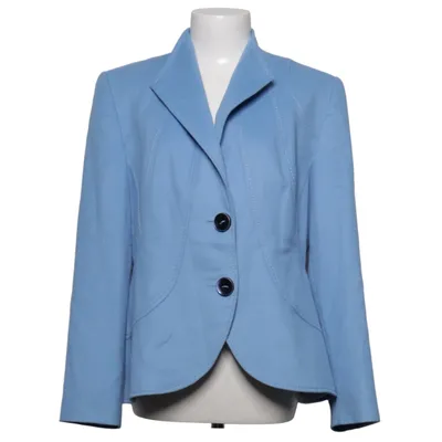 Blazer (Blauw) van Gerry Weber Acetaat, Polyamide, Zijde, Wol