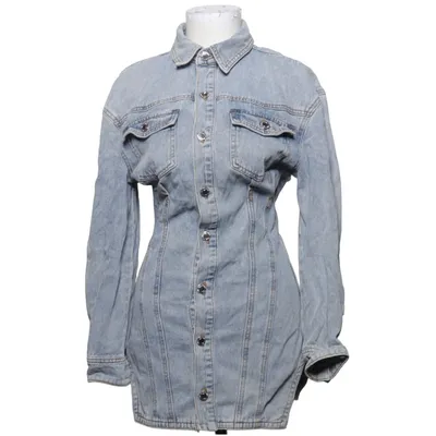 Denim jurk (Blauw) van PrettyLittleThing Katoen, Polyester