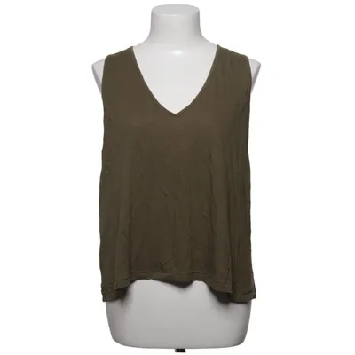 Tank Top (Green) from Free People Cotton, Modal