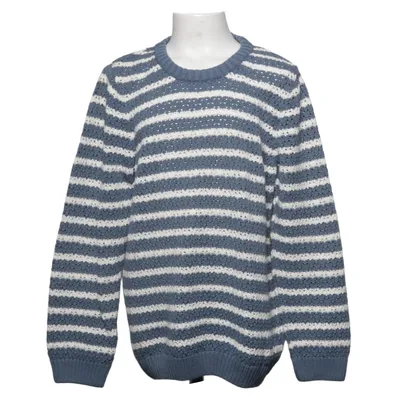 Sweater (Blue, White) from Knowledge Cotton Apparel Organic cotton