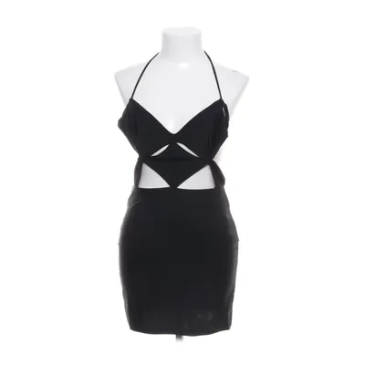 Kjole (Sort) fra Bershka Elastan, Polyester