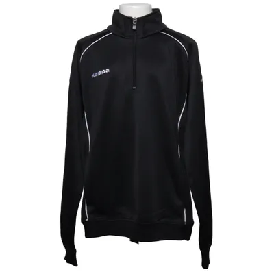 Sweatshirt (Black, White) from Kappa Polyester