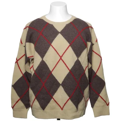 Trui (Beige, Bruin, Rood) van Massimo Dutti Kasjmier, Wol