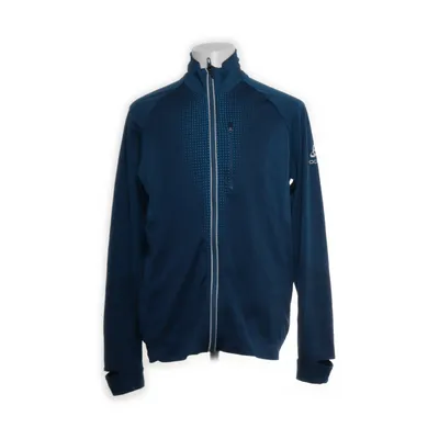 Trainingsjack (Blauw) van Odlo Elastaan, Polyamide, Polyester