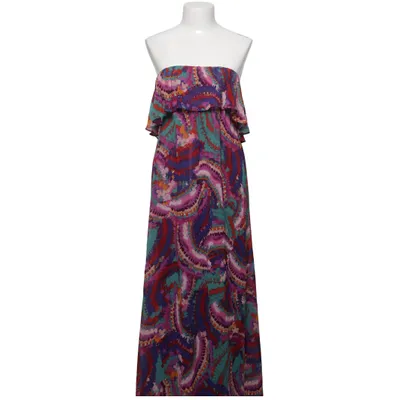 Maxikjole (Lilla, Flerfarvet) fra Mango Casual Sportswear Polyester