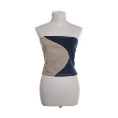 Korset (Blauw, Beige) van Envii Organisch katoen