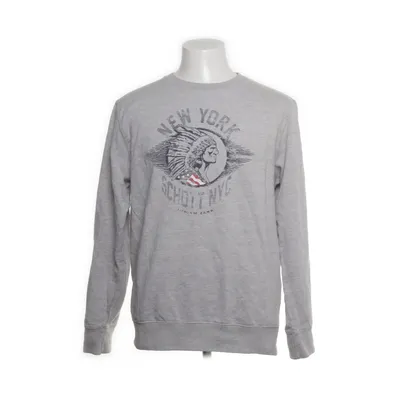 Collegetröja (Grå, Flerfärgad) från Schott NYC Bomull, Polyester