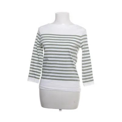 Långärmad t-shirt (Vit, Grön) från Mango Bomull