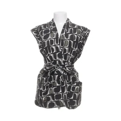 Gilet (Zwart, Wit, Meerkleurig) van Gémo Katoen, Elastaan, Polyester