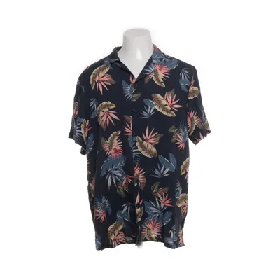 Kortärmad skjorta (Svart, Flerfärgad) från Pull & Bear Viskos