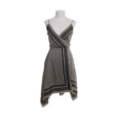 Omlottklänning (Brun, Svart) från Massimo Dutti Woman Silke