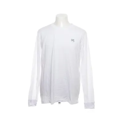 Langærmet t-shirt (Hvid) fra H&M Bomuld