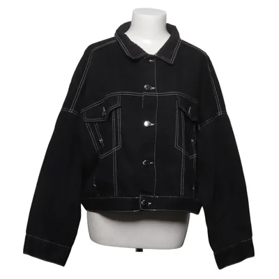 Denim jacket (Black) from Divided by H&M Cotton