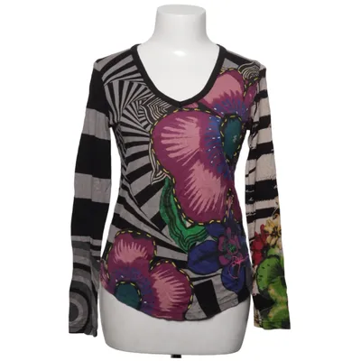 Lange mouwen shirt (Zwart, Meerkleurig) van Desigual Katoen, Viscose