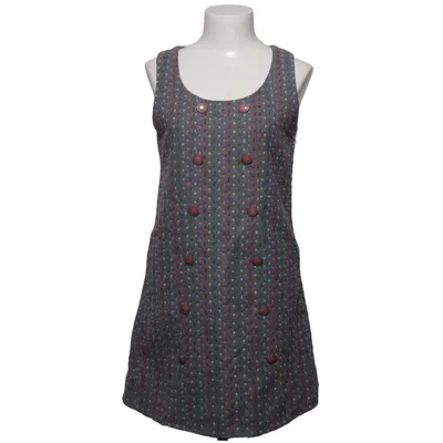 Robe (Gris, Multicolore) de Yumi Polyester, Laine
