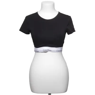 Crop top (Black) from Calvin Klein Cotton, Elastane, Modal