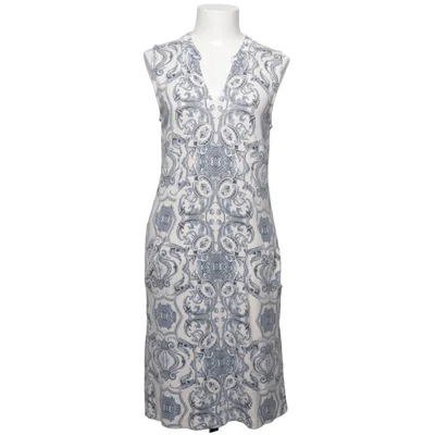 Jurk (Blauw, Wit) van Rabalder Elastaan, Modal, Polyester
