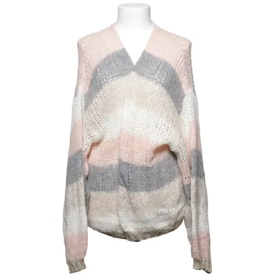 Cardigan (Pink, Gray, White, Gold) from Noella Acrylic, Mohair, Polyamide, Wool