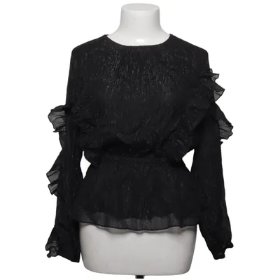 Blouse (Noir) de River Island Petite Fibre métallique, Polyester
