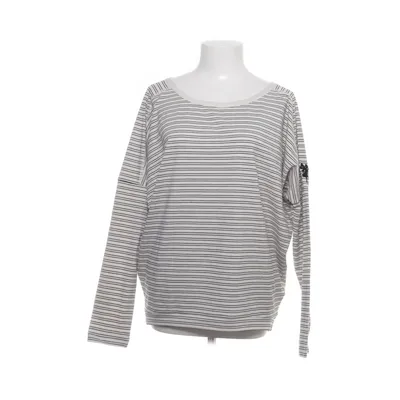 Långärmad t-shirt (Vit, Svart) från House of Lola Bomull, Elastan