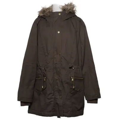 Parka (Green) from H&M+ Cotton, Polyester