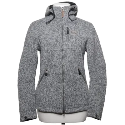 Fleecejakke (Grå) fra 66 North Akryl, Polyester, Polyurethan, Uld