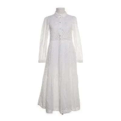 Maxi dress (White) from Zara Cotton